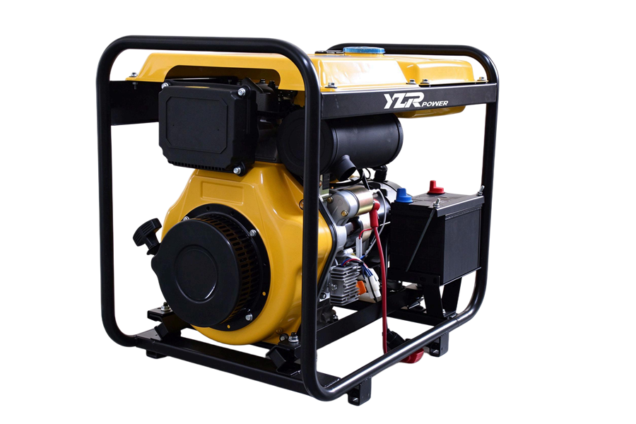 Single-cylinder open-frame generato YZRDG